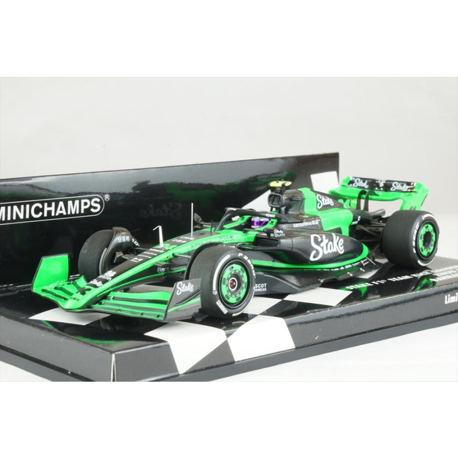 ミニチャンプス 1/43 ザウバー C44 No.24 2024 F1 周冠宇 完成品