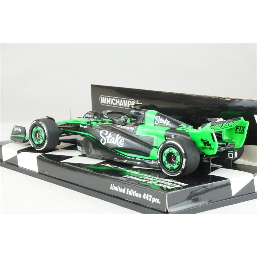 ミニチャンプス 1/43 ザウバー C44 No.24 2024 F1 周冠宇 完成品