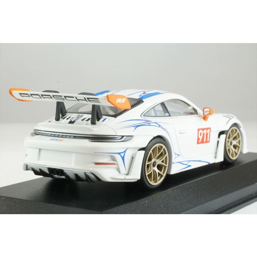 ミニチャンプス 1/43 ポルシェ 911 992 GT3RS 2023 ホワイト/オレンジ