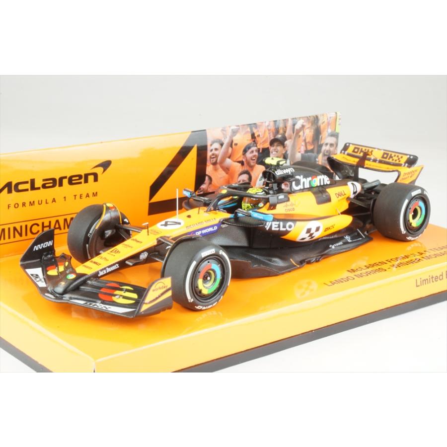 ミニチャンプス 1/43 マクラーレン MCL39 No.4 2025 F1 モナコGP