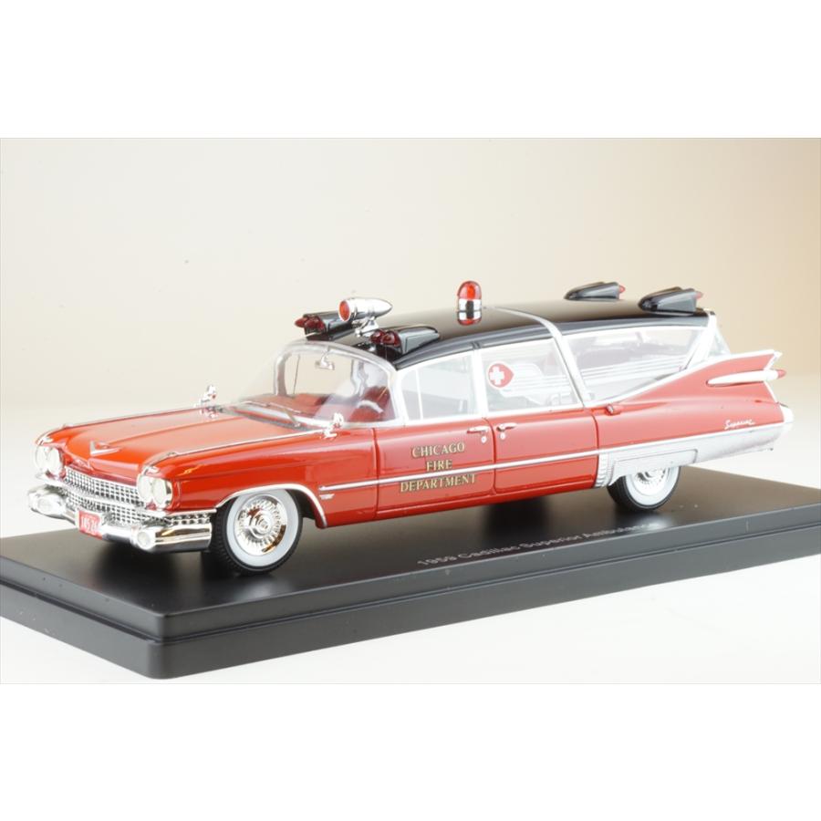 ネオ 1/43 キャデラック Superior 救急車 シカゴ消防署 1959 完成品