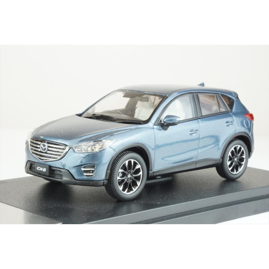 ハイストーリー 1/43 マツダ CX-5 2015 ブルーリフレックスマイカ 完成