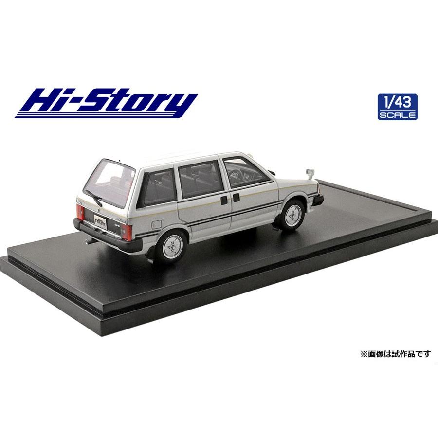 ハイストーリー 1/43 ニッサン プレーリー JW-G 1982 ホワイト