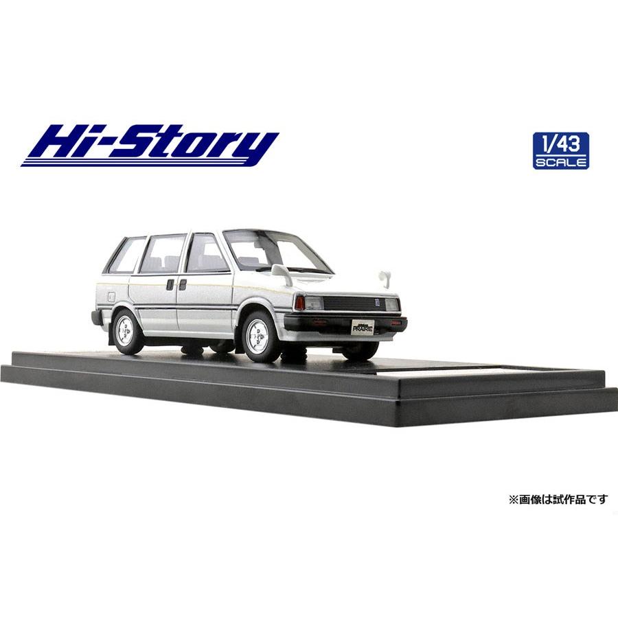 ハイストーリー 1/43 ニッサン プレーリー JW-G 1982 ホワイト