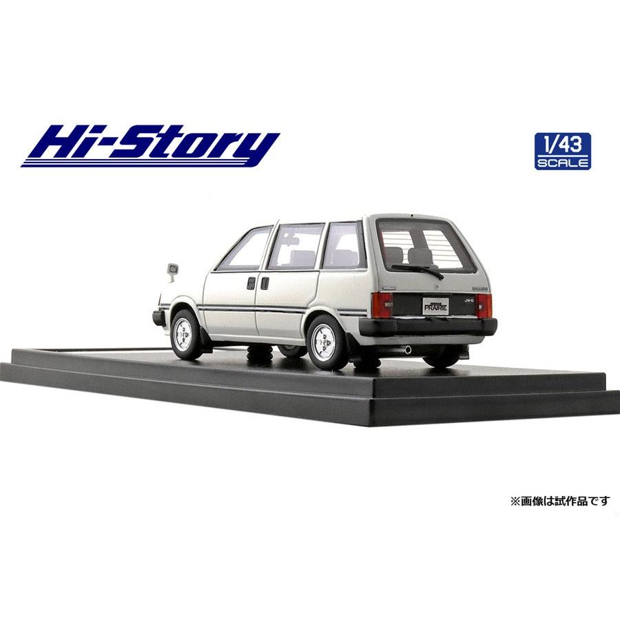 ハイストーリー 1/43 ニッサン プレーリー JW-G 1982 ホワイト 完成品