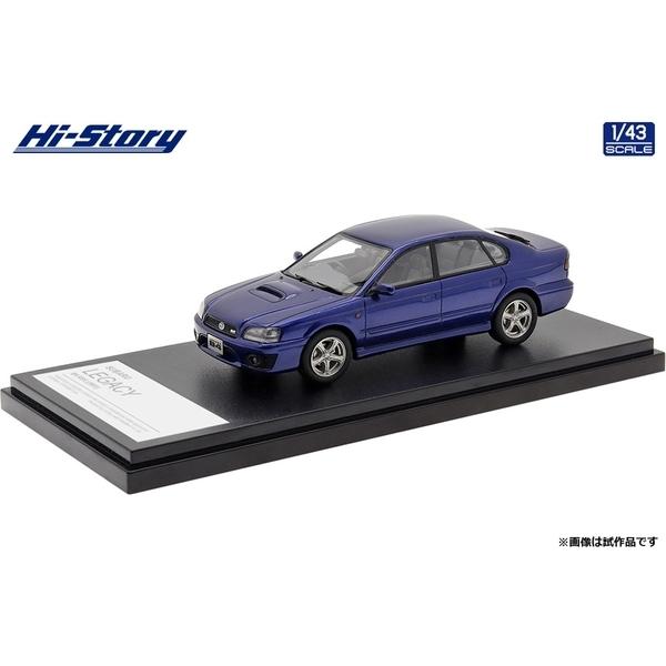 ハイストーリー 1/43 スバル レガシー B4 RSK 2001 ノーティックブルー