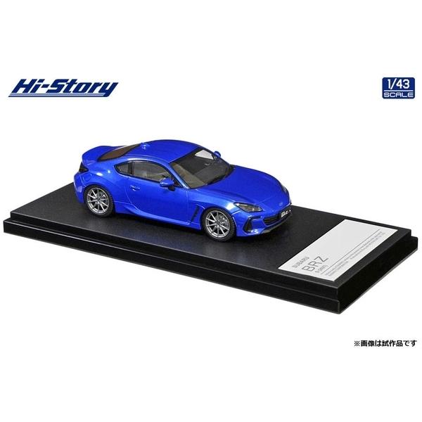 1/43 SUBARU BRZ S 2021(WRブルー・パール) ハイストーリー 1/43 スバル BRZ S 2021 WRブルー・パール 完成品