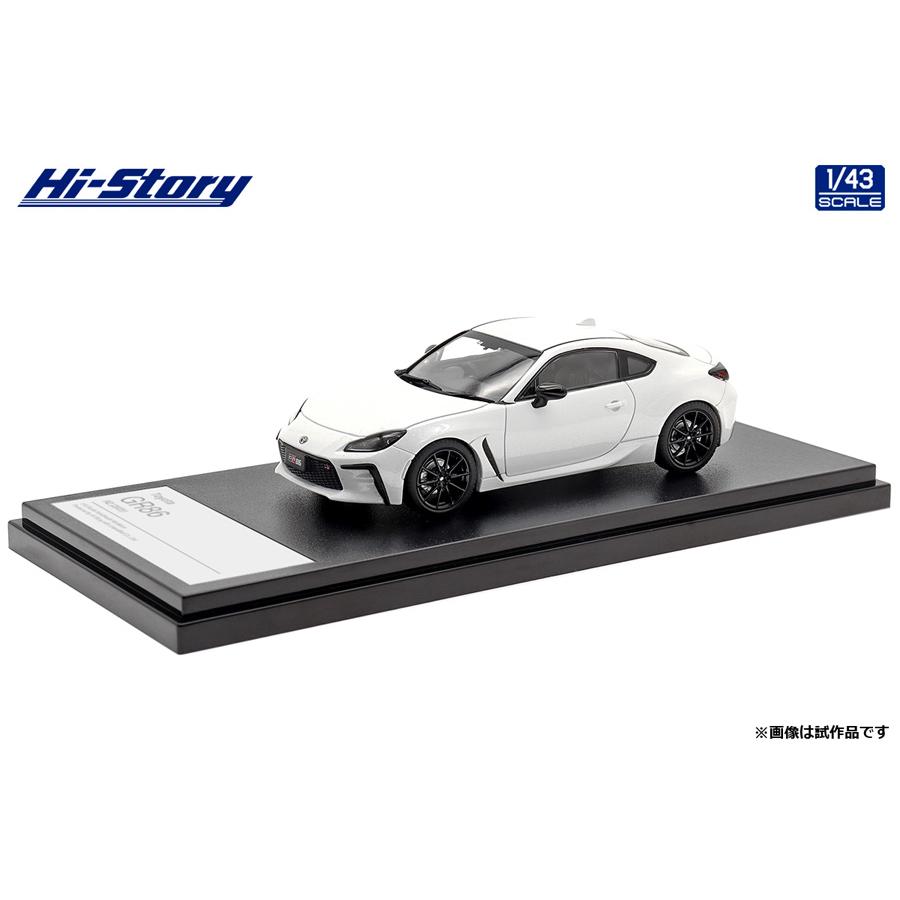 ハイストーリー 1/43 トヨタ GR86 RZ 2021 クリスタルホワイト ハイストーリー 1/43 トヨタ GR86 RZ 2021 クリスタルホワイト