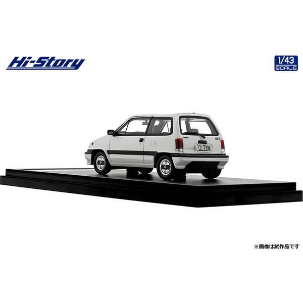 ハイストーリー 1/43 ホンダ シティR 1985 グリークホワイト 完成品