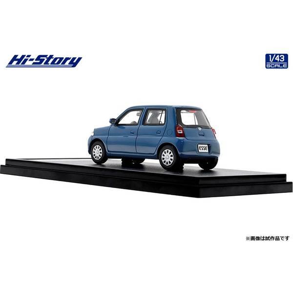 ハイストーリー 1/43 ダイハツ エッセ X 2006 シーブルー 完成品