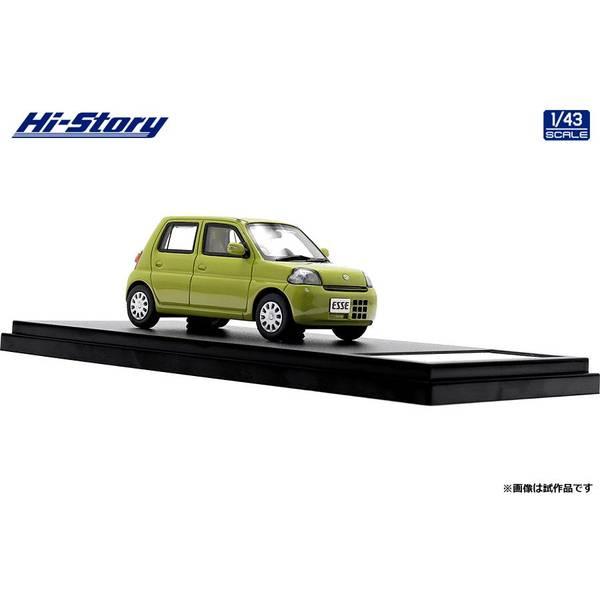 ハイストーリー 1/43 ダイハツ エッセ X 2006 リーフグリーン 完成品