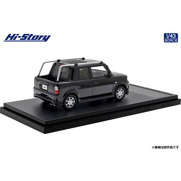 ハイストーリー 1/43 トヨタ bB オープンデッキ 2001 ブラックマイカ