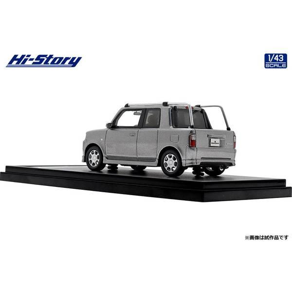 ハイストーリー 1/43 トヨタ bB オープンデッキ 2001 グレーメタリック