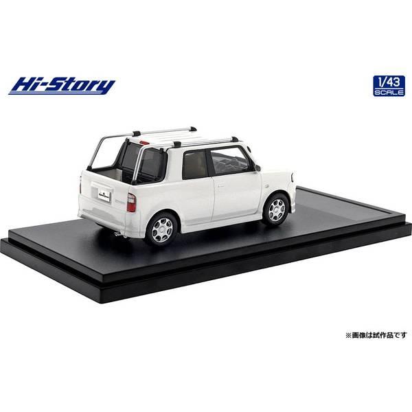 ハイストーリー 1/43 トヨタ bB オープンデッキ 2001 ホワイト 完成品ミニカー HS430WH｜posthobbyminicarshop｜02