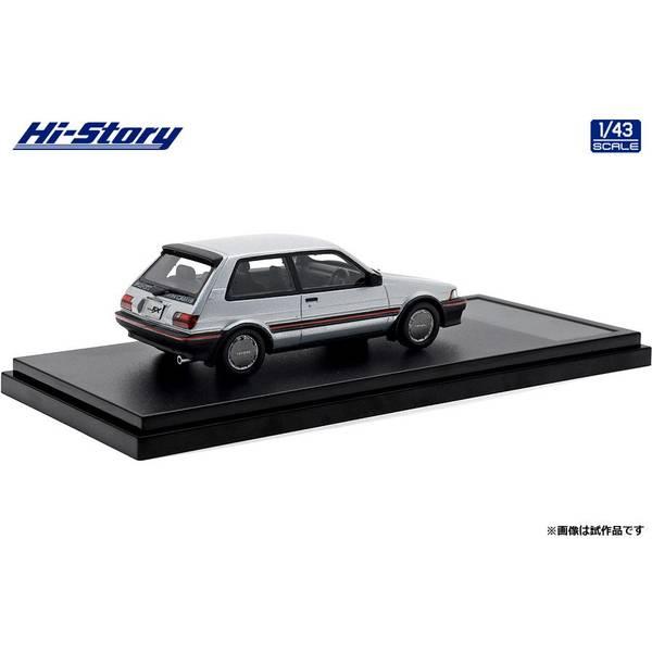 ハイストーリー 1/43 トヨタ カローラFX-GT 1984 シルバー 完成品
