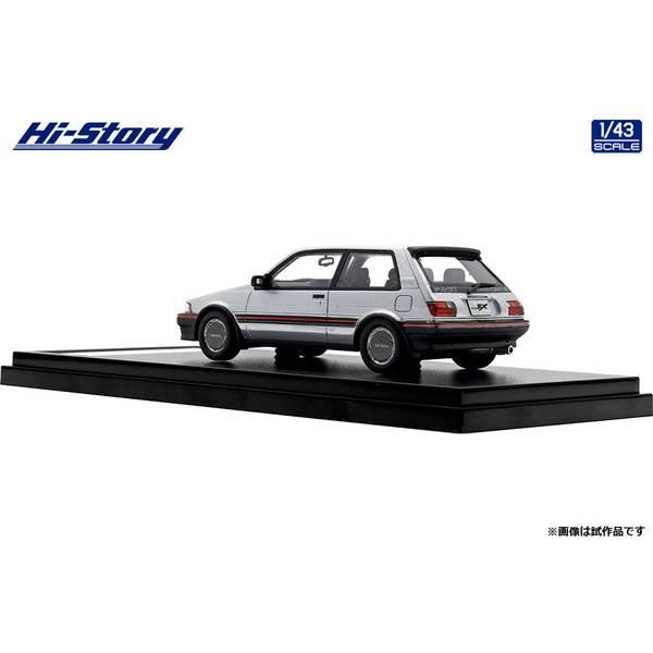 ハイストーリー 1/43 トヨタ カローラFX-GT 1984 シルバー 完成品