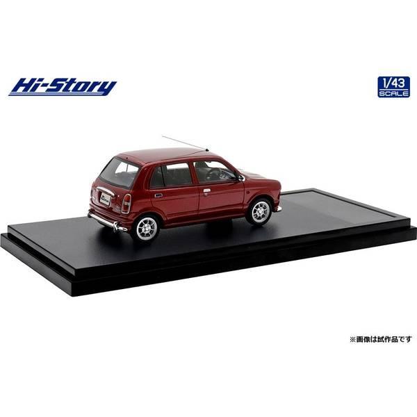 ハイストーリー 1/43 ダイハツ ミラ ジーノ 5ドア 2000 メイプルレッド