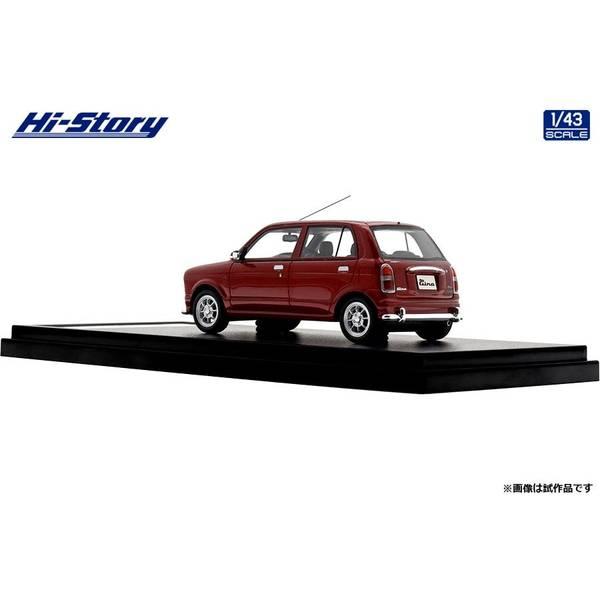 ハイストーリー 1/43 ダイハツ ミラ ジーノ 5ドア 2000 メイプルレッド