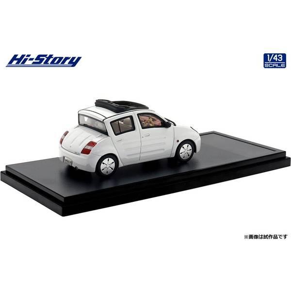 ハイストーリー 1/43 トヨタ ウィル ヴイアイ 2001 スーパーホワイトII