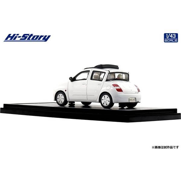 ハイストーリー 1/43 トヨタ ウィル ヴイアイ 2001 スーパーホワイトII