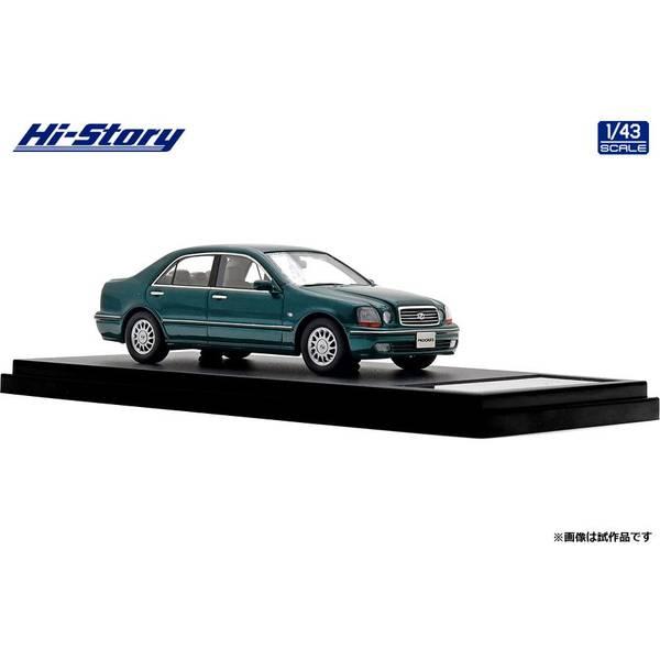 ハイストーリー 1/43 トヨタ プログレ NC300 1998 グリーンマイカ