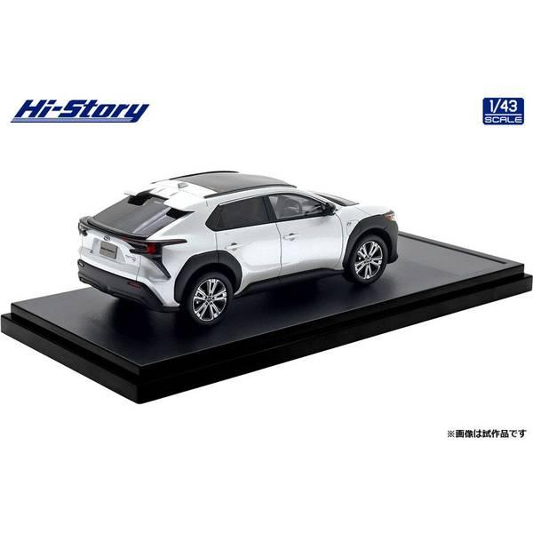 ハイストーリー 1/43 スバル ソルテラ ET-HS 2023 プラチナホワイト
