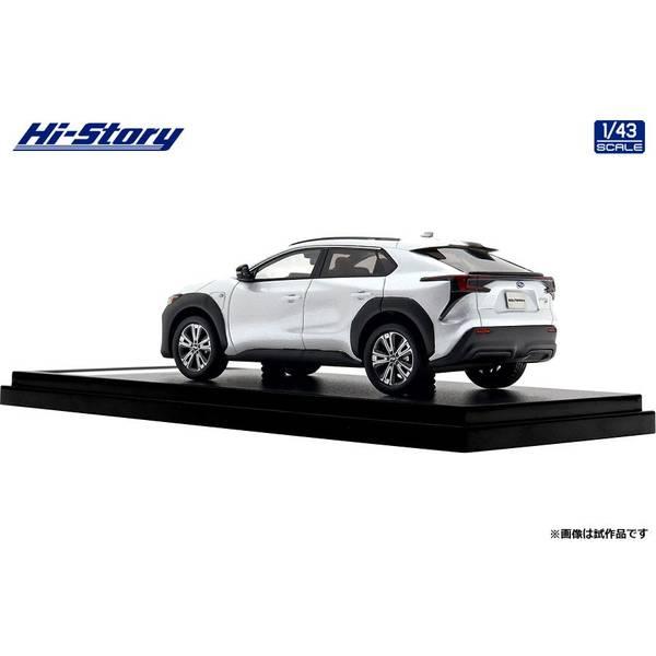 ハイストーリー 1/43 スバル ソルテラ ET-HS 2023 プラチナホワイト
