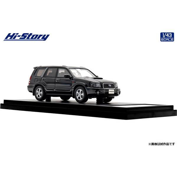 ハイストーリー 1/43 スバル フォレスター XT 2002 ブラックトパーズ