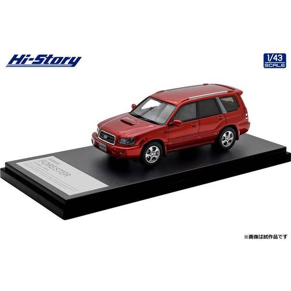 ハイストーリー 1/43 スバル フォレスター XT 2002 コアレッド