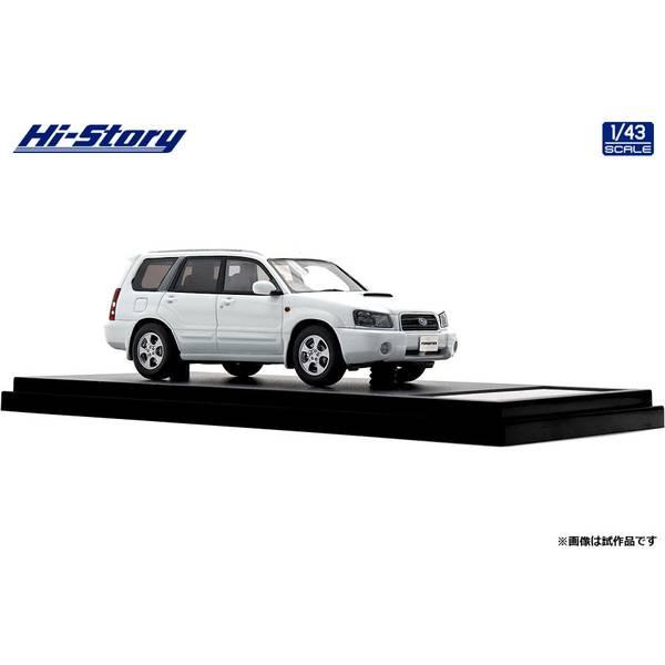 ハイストーリー 1/43 スバル フォレスター XT 2002 ピュアホワイト