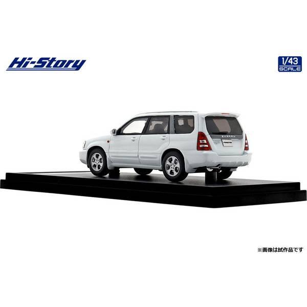 ハイストーリー 1/43 スバル フォレスター XT 2002 ピュアホワイト
