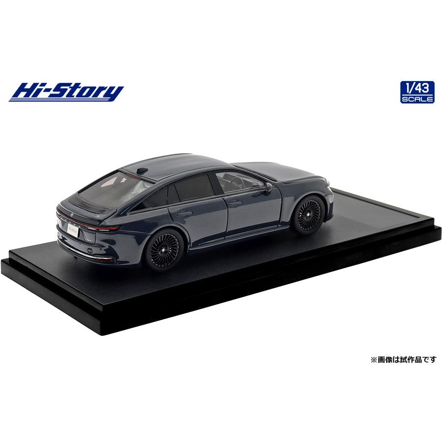 ハイストーリー 1/43 トヨタ クラウンZ 2024 マッシブグレー 完成品