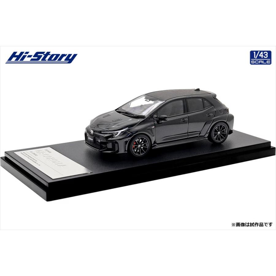 ハイストーリー 1/43 トヨタ GR カローラ RZ 2025 プレシャスブラック