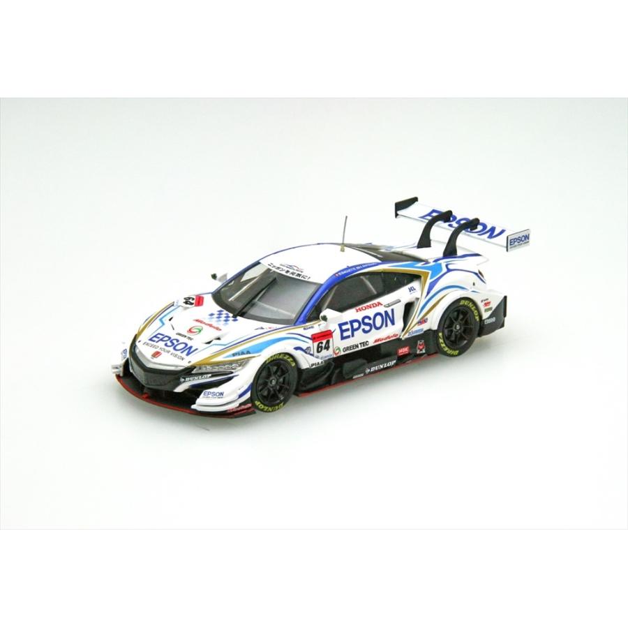 エブロ 1/43 エプソン モデューロ ホンダ NSX-GT No.64 2018