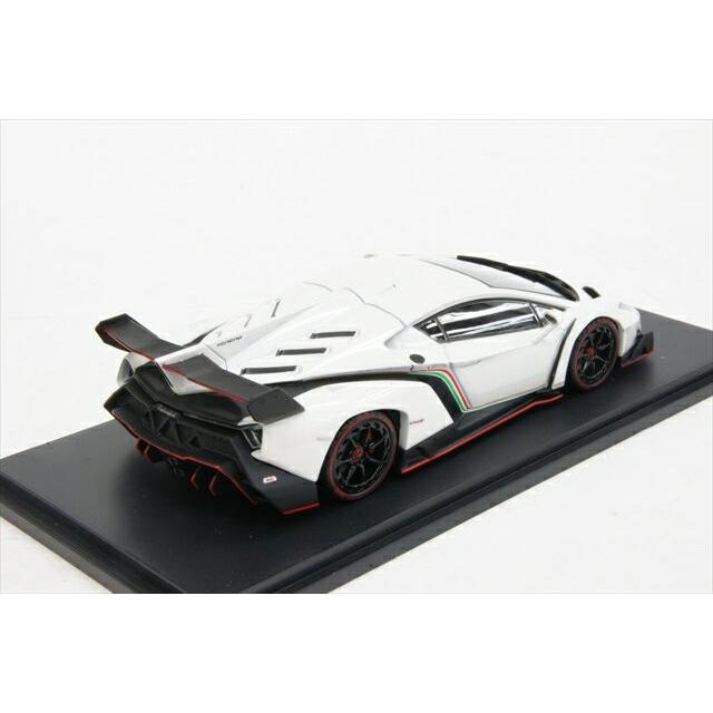京商 1/43 ランボルギーニ ヴェネーノ ホワイト 完成品ミニカー