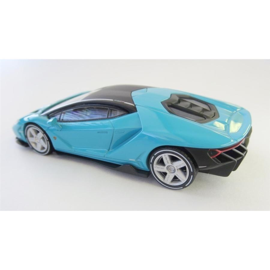 ブンカ/京商 1/64 ランボルギーニ チェンテナリオ ブルー/ブラック