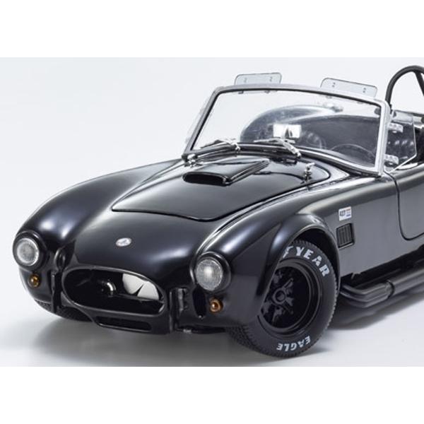 京商 1/18 シェルビー コブラ 427 S/C ブラック 完成品ミニカー