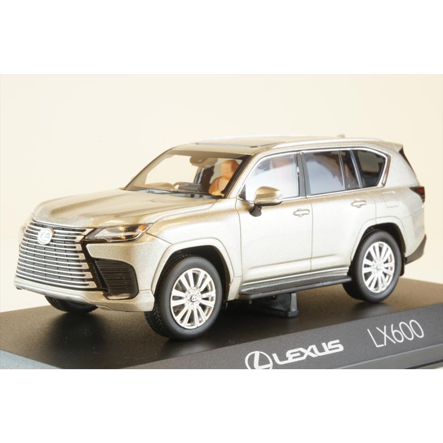 京商 1/43 レクサス LX 600 ソニックチタニウム 完成品ミニカー