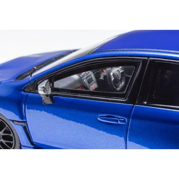 京商 1/43 スバル WRX STI S207 NBRチャレンジパッケージ ブルー 完成