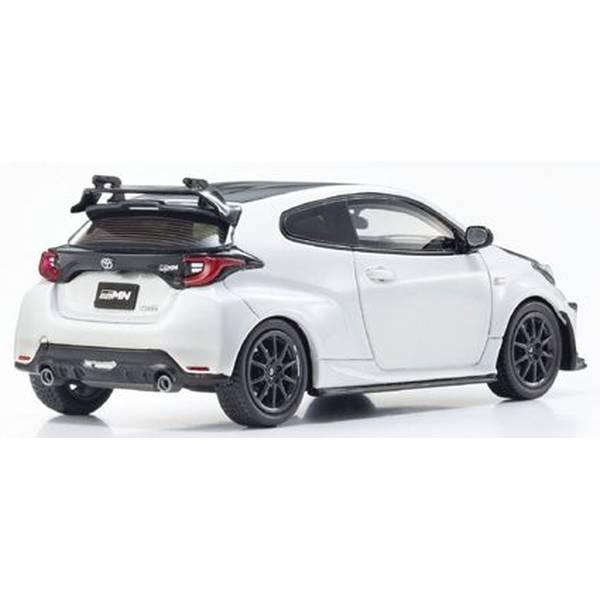 京商 1/43 トヨタ GRMN ヤリス サーキットパッケージ ホワイト 完成品