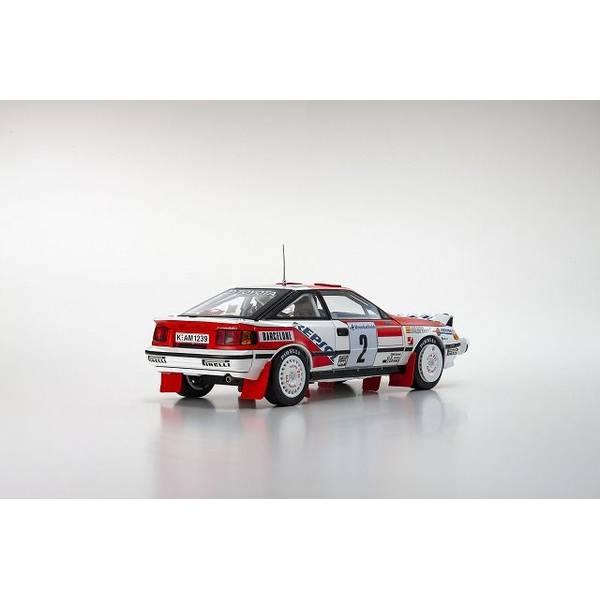 トヨタ セリカ ラリーカー ミニカー 4台セット 透明ケース付き トヨタ セリカ ラリーカー ミニカー 4台セット 透明ケース付き