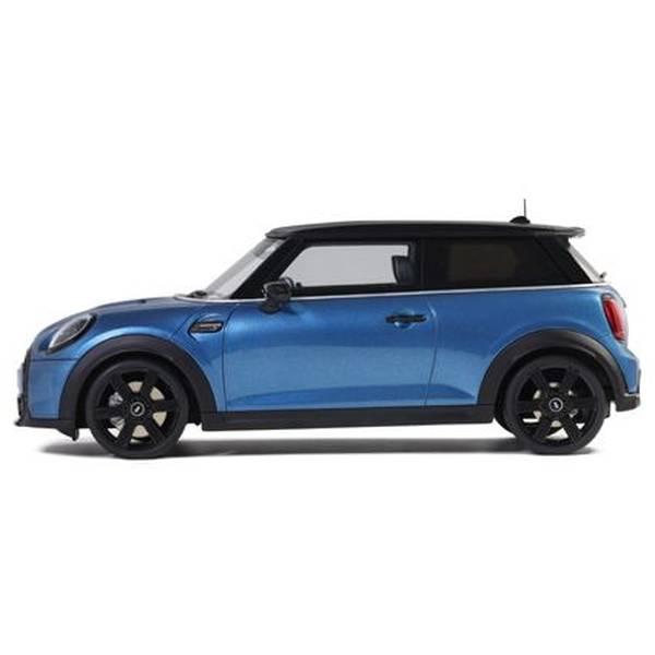 ミニクーパーS　ミニカー　1/18　模型　ミニクーパー　Mini Cooper オットーモビル 1/18 ミニ クーパー S 2021 ブルー 完成品ミニカー