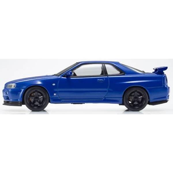 京商 1/43 ニッサン スカイライン R34 GT-R VスペックII ベイサイド