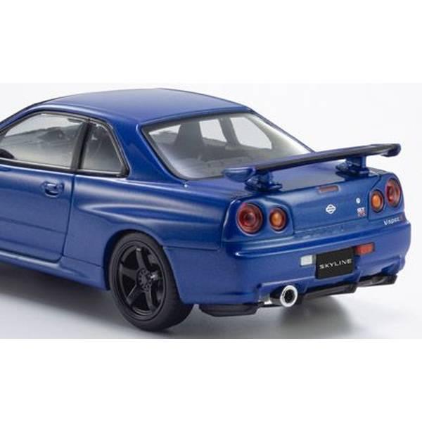 京商 1/43 ニッサン スカイライン R34 GT-R VスペックII ベイサイド