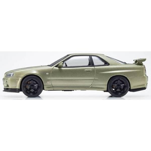 京商 1/43 ニッサン スカイライン R34 GT-R VスペックIINur ミレニアムジェイド 完成品ミニカー KS03936MJ_2