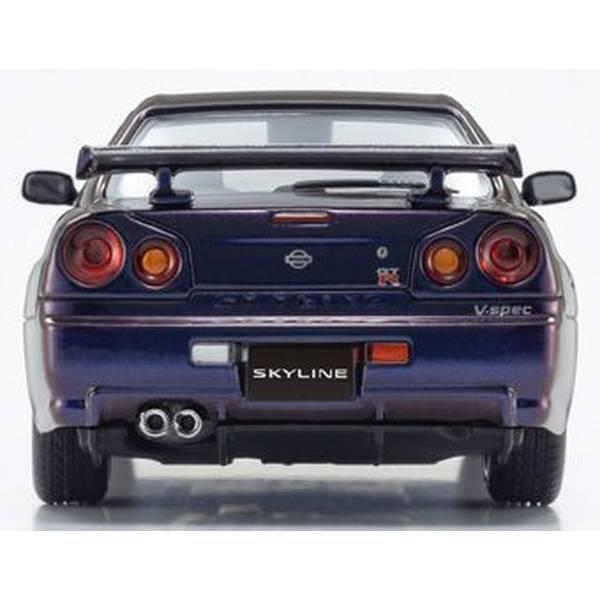 京商 1/43 ニッサン スカイライン R34 GT-R Vスペック ミッドナイト