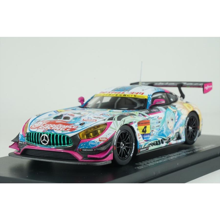 グッドスマイルレーシング 1 43 グッドスマイル 初音ミク Amg 17 シリーズ優勝ver 初音ミクgtプロジェクト より 完成品ミニカー ポストホビーミニカーショップ 通販 Yahoo ショッピング