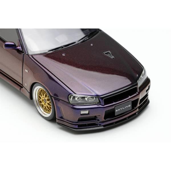 アイドロン 1/43 ニッサン スカイライン GT-R BNR34 V-spec II 2000