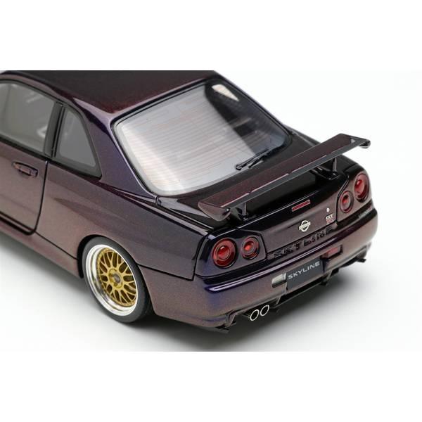 アイドロン 1/43 ニッサン スカイライン GT-R BNR34 V-spec II アイドロン 1/43 ニッサン スカイライン GT-R BNR34 V-spec II