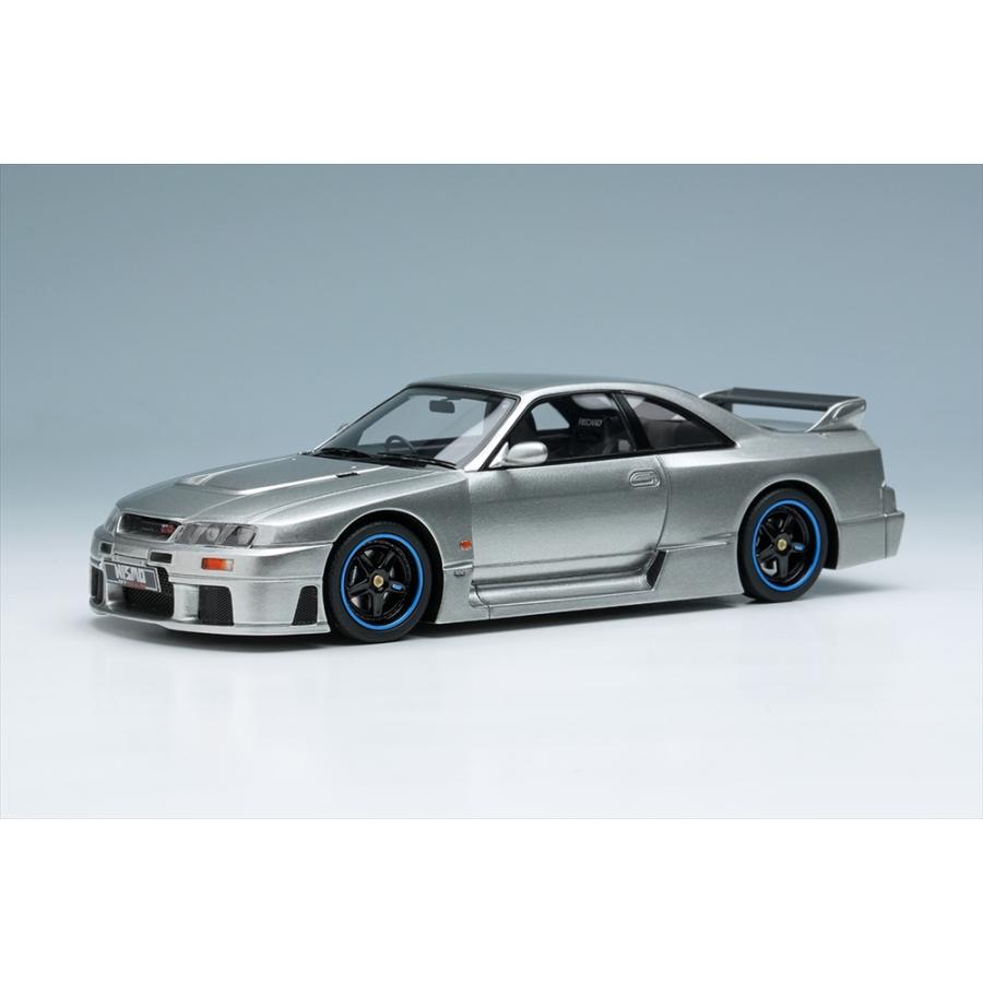 アイドロン 1/43 ニスモ GT-R LM ロードカー 1995 シルバー 完成品 